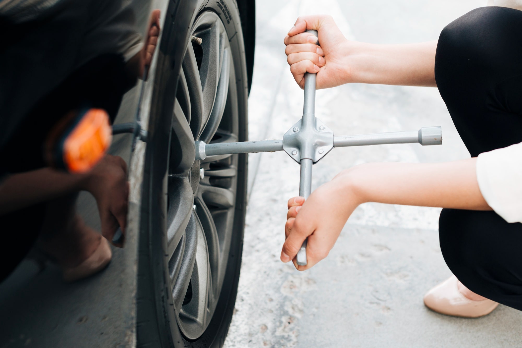 Verlies geen tijd door een lekke band